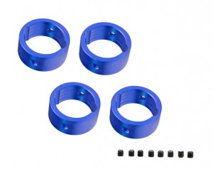 Aluminum Drive Cup 17mm Sleeves Ring 1/5 TRAXXAS X-MAXX 6S 8S 1/6 XRT 8S - BLUE - XRT039S/BU