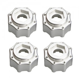 Aluminum Hex Adapater Type - B For PRO-LINE 8X32 To 17mm 1/2 OFFSET PRO-LINE 8x32 3.8 Wheel  6353-00 / 6345-00 - PRO635600B/SI