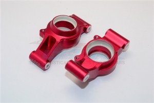 GPM TXM022N ALUMINUM REAR KNUCKLE ARMS WITH COLLARS FOR 6S TRAXXAS XMAXX 6S - TXM022N-R