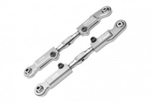 GPM MAM057S ALUMINUM STEEL REAR CAMBER LINKS AR330230 ARRMA 1/7 MOJAVE 6S BLX ARA10058T1/T2 - SILVER - MAM057S-S