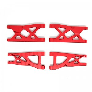 Aluminum Front & Rear Suspension Arm AR330443 AR330516 1/10 BIG ROCK GRANITE SENTON VORTEKS 3S BLX - RED - RS-AR330443/RE