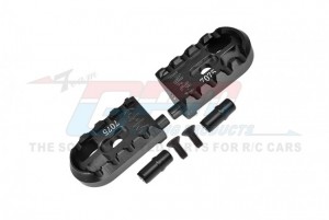 GPM MX014 ALUMINUM 7075 MOTORCYCLE FOOT PEGS SET LOS261006 LOSI 1/4 PROMOTO-MX MOTORCYCLE RTR LOS06000 LOS06002 - BLACK - MX014-BK