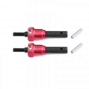 Extended One Piece Steel Portal Stub Axle W/ 12mm Hex 8255A 8269 For TRAXXAS 1/10 RC TRX-4 TRX-6 Cralwer - TRX-5255/2