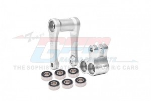 GPM MX030 ALUMINUM 7075-T6 ALUMINUM KNUCKLE & PULL ROD ( LARGER INNER BEARINGS ) LOS264001 LOSI 1/4 PROMOTO-MX MOTORCYCLE - MX030-S
