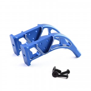 ALUMINUM REAR WING DIFFUSER SUPPORT MOUNT ARA320519 1/7 FELONY / INFRACTION / LIMITLESS 6S BLX - BLUE - RS-ARA320519/BU