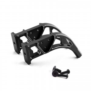 ALUMINUM REAR WING DIFFUSER SUPPORT MOUNT ARA320519 1/7 FELONY / INFRACTION / LIMITLESS 6S BLX - RS-ARA320519/BK