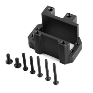 Aluminum Servo Mount Seat 9626 1/8 RC TRAXXAS SLEDGE MONSTER 95076-4 - BLACK - TRX-9626/BK