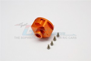 GPM YT011 ALUMINIUM DIFF CASE 1/10 RC AXIAL YETI ROCK RACER - Orange - YT011-OR