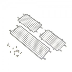 DIY Decoration Window Mesh For TRAXXAS 1/18 RC TRX-4M Bronco Crawler 97054-1 - SILVER - TRX4M-BD04/SI