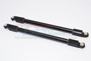 GPM YT014 ALUMINIUM REAR UPPER CHASSIS LINK  PARTS 1/10 AXIAL YETI ROCK RACER - Black - YT014-BK