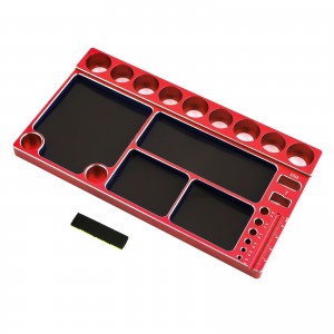 Aluminum Multifunction Screw Tray Wrench Setup Pit Stand For 1/8 1/10 RC Car - ST015-RE