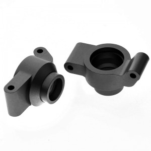 ALUMINUM REAR HUB CARRIER 8952 1/10 RC TRAXXAS MAXX WideMaxx MONSTER - BLACK - TRX-8952/BK