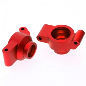 ALUMINUM REAR HUB CARRIER 8952 1/10 RC TRAXXAS MAXX WideMaxx MONSTER - RED - TRX-8952/RE
