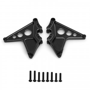 ALUMINUM REAR DAMPER MOUNT 8538 1/7 TRAXXAS UNLIMITED DESERT RACER UDR 85076-4 - BLACK - TRX-8538/BK
