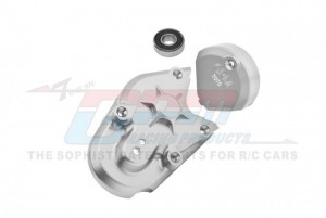 GPM MX038A ALUMINUM 7075 TRANSMISSION HOUSING LOS262008 LOSI RC 1/4 PROMOTO-MX MOTORCYCLE LOS06000 - SILVER - MX038A-S