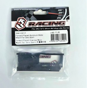 3RACING SAK-CS117 Forward Placed Aluminum Motor Mount For 1/10 RC Cero Sport Touring Car - SAK-CS117