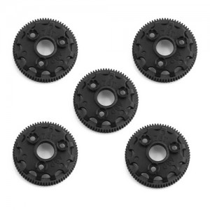 Plastic 48P Spur Gear 76T / 83T / 86T / 90T 4676 4683 4686 4690 5pcs For TRAXXAS Bandit Drag Slash 4X4 2WD VXL Rustler BIGFOOT - 76T - TRX-4676