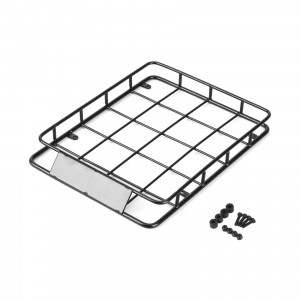 Metal Camel Cup Luggage Carrier Roof Rack For 1/10 Axial SCX10 I II II / Traxxas TRX-4 RC Crawler - RR190147/BK