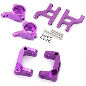 Combo Front Steering Block C-Hub Supension Arm Set For TAMIYA CC-01 RC Chassis Car - CC010212254/PU