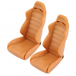 Plastic Foldable Simulation Driver Seat For 1/10 Axial SCX-10 I II III Wraith AX90018 AXI90074 RR10 TRAXXAS TRX4 - DS01/YE
