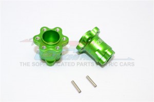 STEEL #45 PINION GEAR 32 PITCH 19T  / 20T AXIAL YETI ROCK RACER - Green - YT022B-G