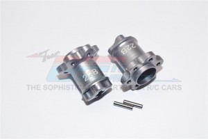 STEEL #45 PINION GEAR 32 PITCH 19T  / 20T AXIAL YETI ROCK RACER - Gun silver - YT022B-GS