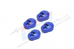 GPM TXM021L/A.CO ALUMINUM 7075 SUSPENSION PIN RETAINER 7743 TRAXXAS 1/5 X-MAXX 6S / 1/6 XRT 8S - BLUE - TXM021L/A.CO-B