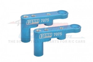 GPM BBX024 ALUMINIUM 7075 SERVO MOUNT A20 TAMIYA RC 1/10 BBX BB-01 CHASSIS Buggy 58719 - LIGHT BLUE - BBX024-SB