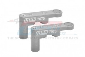 GPM BBX024 ALUMINIUM 7075 SERVO MOUNT A20 TAMIYA RC 1/10 BBX BB-01 CHASSIS Buggy 58719 - SILVER - BBX024-S