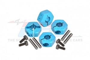 GPM XV2010 ALUMINIUM 6061 CLAMP TYPE WHEEL HUB TAMIYA 1/10 4WD XV-02 PRO CHASSIS 58707 / BBX BB-01 58719 - LIGHT BLUE - XV2010-SB