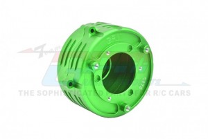 GPM MX012 ALUMINUM 7075 FLYWHEEL HOUSING LOS261005 LOSI 1/4 PROMOTO-MX MOTORCYCLE LOS06000 - GREEN - MX012-G