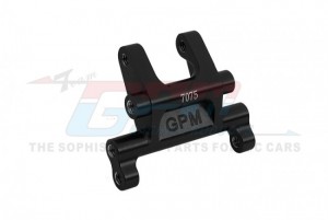 GPM MX087 ALUMINUM 7075 FRONT SUSPENSION MOUNT LOS261010 LOSI 1/4 PROMOTO-MX MOTORCYCLE RTR LOS06000 - BLACK - MX087-BK