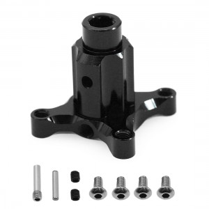 Aluminum Front Rear Center Differential Locker Spool ARRMA RC 1/8 KRATON OUTCAST NOTORIOUS TALION 6S BLX - BLACK - MAK010/BK