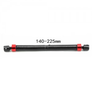 Steel Drive Shaft Type For AXIAL SCX10 III CAPRA WRAITH / TRAXXAS TRX-4 TRX-6 RC Crawler - 140 - 225mm - CVD-140225/BK