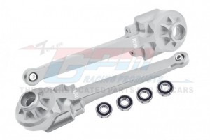 GPM BBX022 ALUMINIUM 7075 REAR SUSPENSION ARMS LARGER INNER BEARINGS TAMIYA 1/10 BBX BB-01 CHASSIS 58719 - BBX022-S