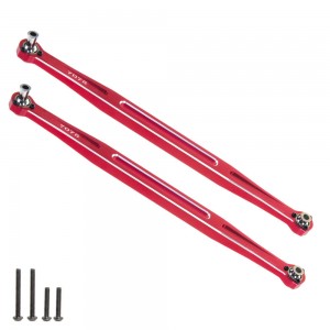 Aluminum 7075 Front Steering Link Toe Links 7897 For TRAXXAS 1/6 XRT 8S 78086-4 1/5 X-MAXX 8S 77086-4 MONSTER - RED - TRX-7897/RE