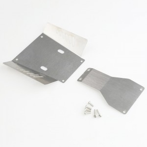 Stainless Steel Skid Protection Plate For 1/10 TAMIYA CC-01 PICKUP Truck - TSZ-CC01