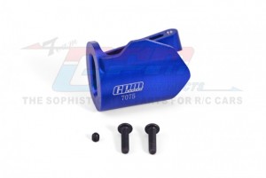 GPM MX388 ALUMINUM 7075 EXHAUST PIPE LOS261004 LOSI 1/4 PROMOTO-MX MOTORCYCLE LOS06000 - BLUE - MX388-B