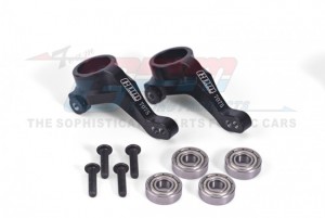 GPM BBX021 ALUMINUM 7075 FRONT KNUCKLE ARMS TAMIYA 1/10 BBX BB-01 CHASSIS BUGGY 58719 - BBX021-BK