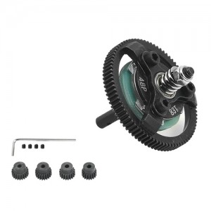 Steel Spur Gear Slipper Clutch 48P 72T / 76T / 83T / 86T / 90T W/ Pinion Gear Set For TRAXXAS SLASH VXL BANDIT RUSLTER STAMPEDE - 83T W/ PINION GEAR - TRX-4883TAPG