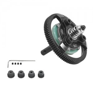 Steel Spur Gear Slipper Clutch 48P 72T / 76T / 83T / 86T / 90T W/ Pinion Gear Set For TRAXXAS SLASH VXL BANDIT RUSLTER STAMPEDE - 86T W/ PINION GEAR - TRX-4886TAPG