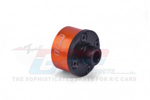 GPM BR011N MEDIUM CARBON STEEL ALUMINIUM 7075 FRONT / MIDDLE DIFF CASE LOS232004 LOSI 1/10 BAJA REY ROCK REY HAMMER REY - BR011N-OR