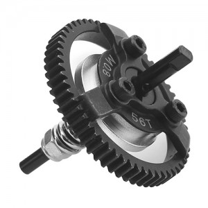 Steel Spur Gear Slipper Clutch M0.8 50 / 52 / 54 / 56T 6766  For 1/10 RC TRAXXAS Ford Fiesta / Telluride Car - TRX6766-56T