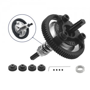 Steel Spur Gear Slipper Clutch 48P 72T / 76T / 83T W/ Pinion Set 6766 For 1/10 TRAXXAS Ford Fiesta / Telluride Car - TRX6766P-72T