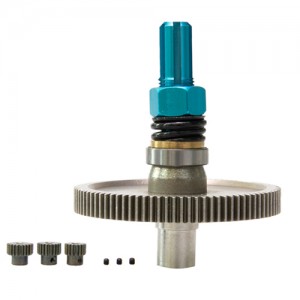 Steel Spur Gear Slipper Clutch 91T W/ 17T 19T 21T Pinion Gear Set ARA311034 For ARRMA SENTON GRANITE BIG ROCK VORTEKS TYPHON - RS-ARA311034/LB