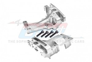 GPM XRT1213 ALUMINUM 7075 FRONT AND REAR UPPER BULKHEAD SET 7727X TRAXXAS 1/6 4WD XRT 8S / X-MAXX 8S MONSTER - SILVER - XRT1213-S