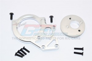 GPM YT038A ALUMINIUM TRANSMISSION MOTOR MOUNT 1/10 RC AXIAL YETI ROCK RACER - Silver - YT038A-S