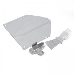 STAINLESS STEEL CHASSIS PROTECTOR GUARD FOR LOSI 1/10 BAJA REY 2.0 V2  TRUCK LOS05021 - TZP-BAJAREYV2
