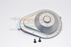 GPM YT038GC ALUMINIUM SPUR GEAR CASE 1/10 AXIAL YETI ROCK RACER - Gun silver - YT038GC-GS