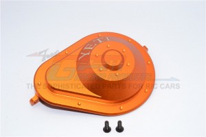 GPM YT038GC ALUMINIUM SPUR GEAR CASE 1/10 AXIAL YETI ROCK RACER - Orange - YT038GC-OR